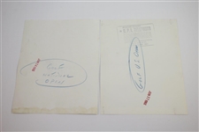 Two (2) Ben Hogan 1955 US Open at The Olympic Club 7 1/4x9 Wire Photos
