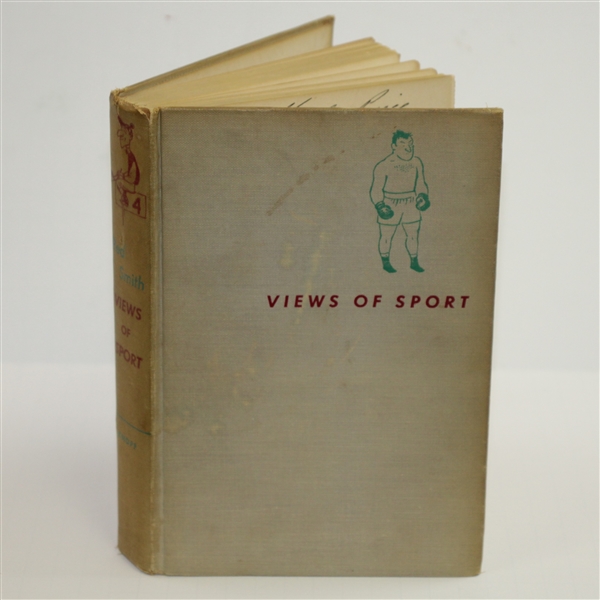 1954 Views of Sport Book by Red Smith - The Charles Price Collection