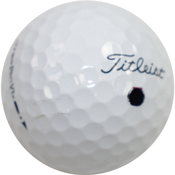 Rory McIlroy's 2012 PGA Championship at Kiawah Island Used Winning Golf Ball