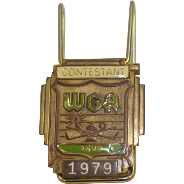 Bobby Wadkins' 1979 WGA Contestant Money/Clip Badge