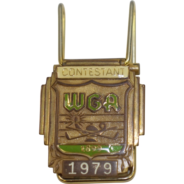 Bobby Wadkins 1979 WGA Contestant Money/Clip Badge