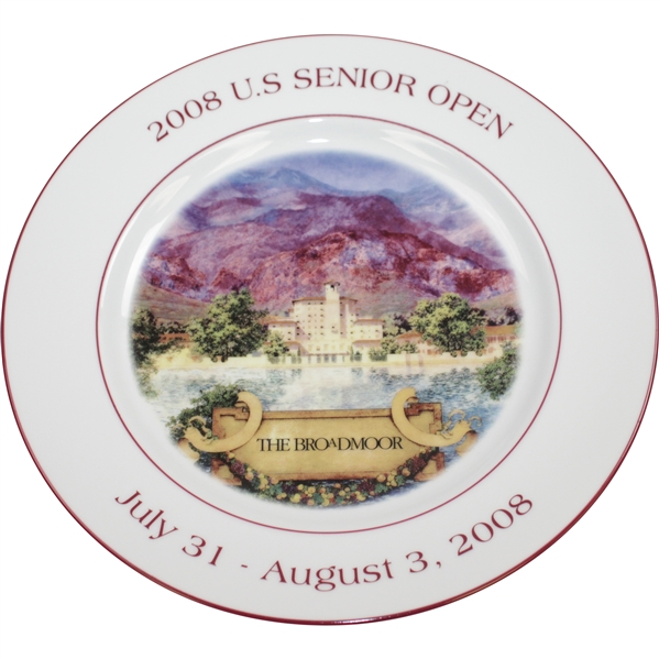 Bobby Wadkins 2008 US Senior Open at The Broadmoor Gifted Plate