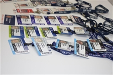 Bobby Wadkins' Champions Tour ID Badges - 2006 & 2008-2018 - 26 Total 