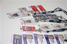 Bobby Wadkins' Champions Tour ID Badges - 2006 & 2008-2018 - 26 Total 