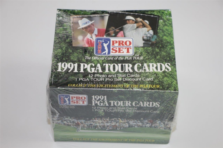 1991 PGA Tour Pro-Set Unopened Cards - Bobby Wadkins Collection