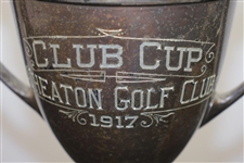 1917 Wheaton Golf Club Cup Two-Handled Trophy 
