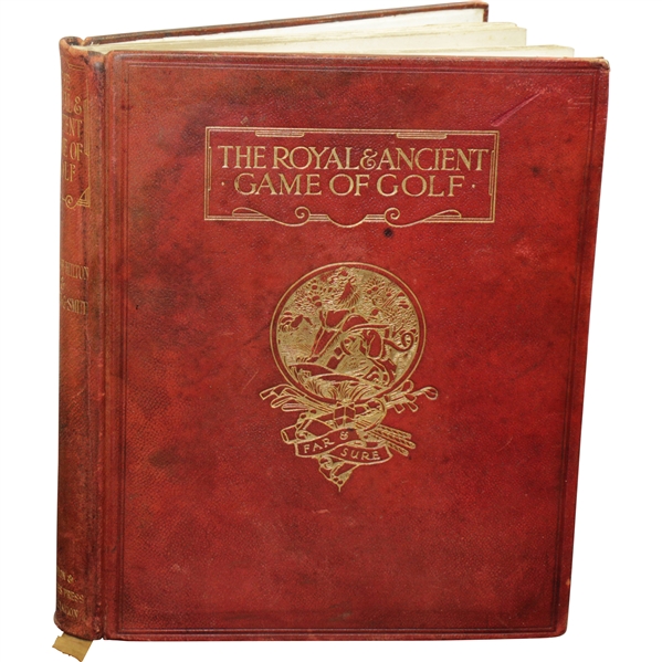1912 'The Royal & Ancient Game of Golf' Ltd Ed #69 Book by Harold H. Hilton & Garden G. Smith