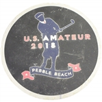 2018 US Amateur at Pebble Beach Resorts Course Used Tee Marker - Hovland Win