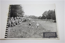 Ben Hogan 1955 US Open Playoff Original Unseen 11x14 Photos - Weary & Courageous in Hogan's Defeat