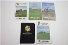 Seventeen (17) Scotland Golf Course Guides - St Andrews, Muirfield, Trump, Carnoustie, & more