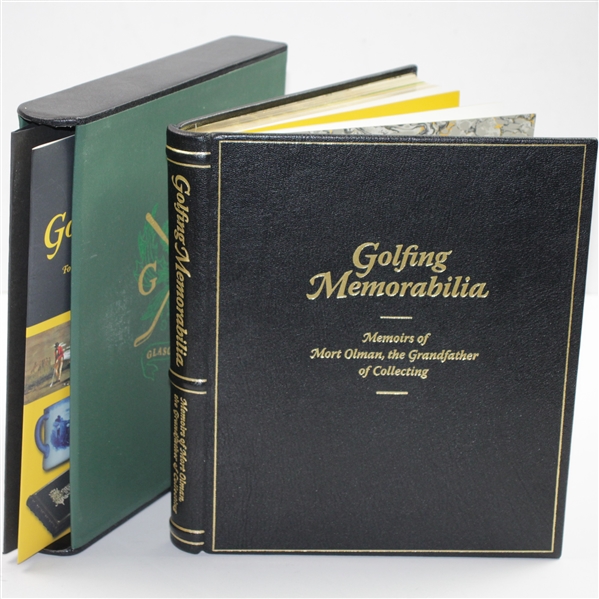 Ltd Signed & Numbered Golfing Memorabilia: Memoirs of Mort Olman, the Grandfather of Collecting Book