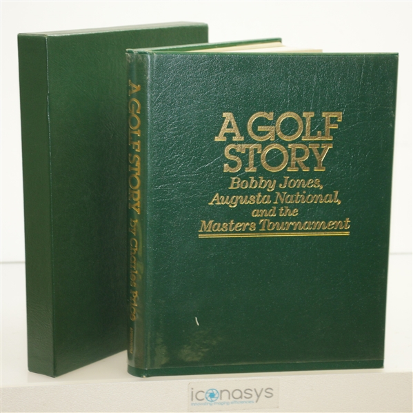 Charles Price's Personal Book 'A golf Story: Bobby Jones, Augusta National, & the Masters Tournament