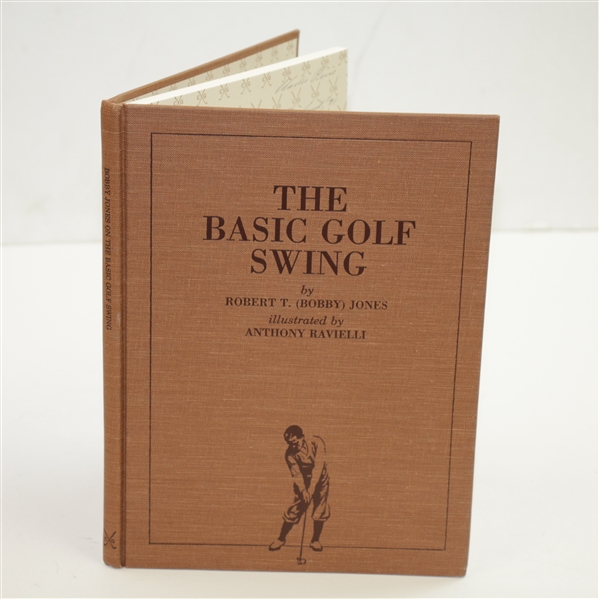 Charles Price's Personal Copy of 'The Basic Golf Swing' Book by Bobby Jones