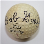 Bob Goalby Signed Bob Goalby Signature Ball JSA ALOA