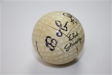 Bob Goalby Signed 'Bob Goalby' Signature Ball JSA ALOA