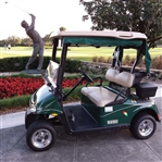 Arnold Palmer's Personal 2011 EZ-GO RXV Freedom Electric Golf Cart Serial #513747
