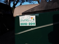 Arnold Palmer's Personal 2011 EZ-GO RXV Freedom Electric Golf Cart Serial #513747