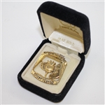 1970 Bob Hope Desert Classic 14kt Gold Pin in Original Box