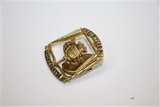 1970 Bob Hope Desert Classic 14kt Gold Pin in Original Box