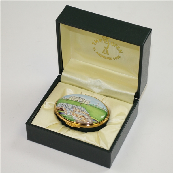 St. Andrews Collection Enamels 1995 The OPEN Championship St Andrews in Original Box