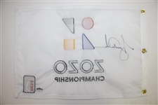 Tiger Woods Signed ZOZO Championship Embroidered Flag Ltd Ed 69/500 UDA #BAM116622