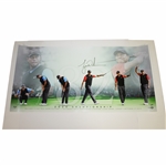 Tiger Woods Signed Ltd Ed ZOZO 82nd PGA Tour Victory Print 61/82 UDA #BAM129237