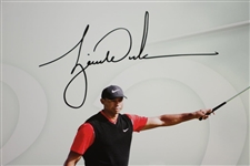 Tiger Woods Signed Ltd Ed ZOZO 82nd PGA Tour Victory Print 61/82 UDA #BAM129237