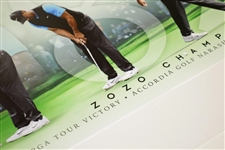 Tiger Woods Signed Ltd Ed ZOZO 82nd PGA Tour Victory Print 61/82 UDA #BAM129237