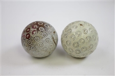 Two Vintage US Tiger Golf Balls