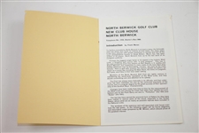 West Links Golf Course Official Handbook Produced by North Berwick Golf Club
