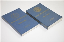 Three USGA Records Books 1953, 1971, & 1980 with a Revised R&A Rules & Committee Book
