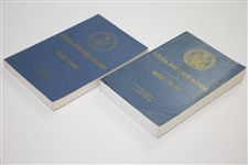 Three USGA Records Books 1953, 1971, & 1980 with a Revised R&A Rules & Committee Book