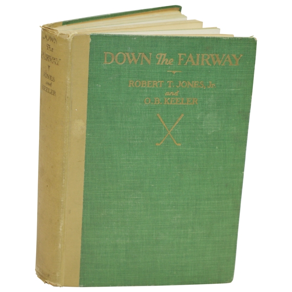 1927 Down the Fairway Book by Bobby Jones & O.B. Keeler