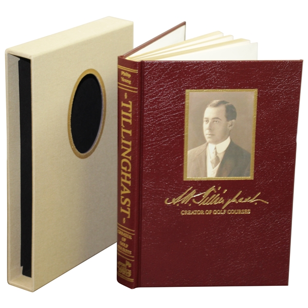 Ltd Ed Tillinghast: Creator of Golf Courses Deluxe Book #439 Signed by Philip Young with Slipcase
