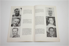 1959 The Walker Cup at Muirfield Official Program with Order of Play Sheet - Jack Nicklaus