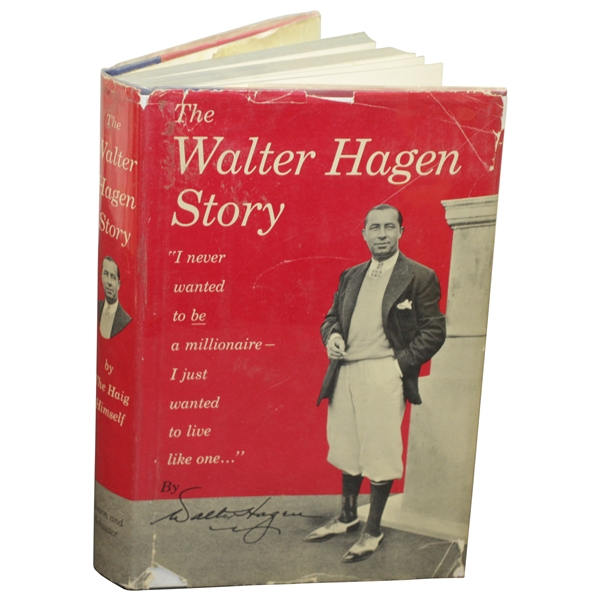 1956 The Walter Hagen Story by The Haig, Himself Book as told to Margaret Seaton Heck