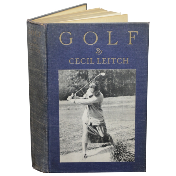 1922 Golf Book by Cecil Leitch
