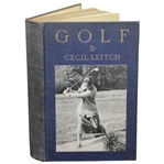 1922 Golf Book by Cecil Leitch
