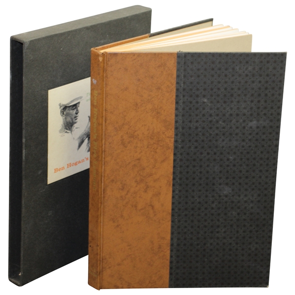 Ben Hogans Five Lessons 1957 Deluxe Ltd Ed Book in Slipcase