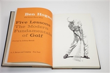 'Ben Hogan's Five Lessons' 1957 Deluxe Ltd Ed Book in Slipcase