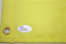 Charles Coody Signed 2011 Masters Embroidered Flag JSA #N48553