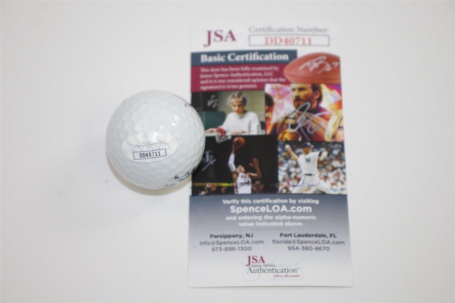 John Daly Signed 'John Daly' Logo Golf Ball JSA #DD40711