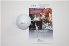 John Daly Signed 'John Daly' Logo Golf Ball JSA #DD40711