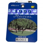 Jose Maria Olazabal Signed 1999 Masters Tournament Badge #R00611 JSA #R61520