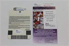 Jose Maria Olazabal Signed 1999 Masters Tournament Badge #R00611 JSA #R61520