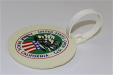 Jack Nicklaus Signed 1972 US Open at Pebble Beach Bag Tag JSA #CC83332