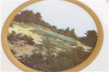 Pine Valley Golf Club John Arthur Brown Trophy Lenox Plate - Featuring 10th Hole