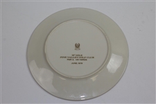 Pine Valley Golf Club John Arthur Brown Trophy Lenox Plate - Featuring 10th Hole
