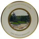 Pine Valley Golf Club John Arthur Brown Trophy Lenox Plate - Featuring 3rd Hole