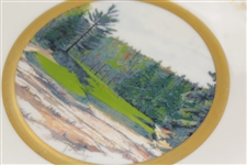 Pine Valley Golf Club John Arthur Brown Trophy Lenox Plate - Featuring 3rd Hole